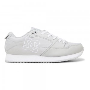 DC Shoes Alias Träningsskor Dam Grå Vita | XCDY-32687