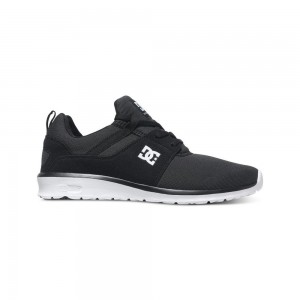 DC Shoes Heathrow Träningsskor Dam Svarta Vita | HQXG-18645