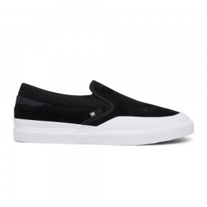 DC Shoes Infinite Skateskor Herr Svarta Vita | ZQXW-27609