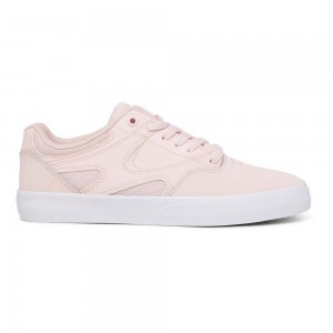 DC Shoes Kalis Vulc Skateskor Dam Rosa | KZCO-47061