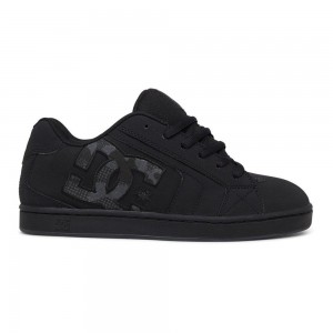 DC Shoes Net Skateskor Herr Svarta Grå | XNJW-13057