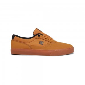 DC Shoes Switch Skateskor Herr Bruna Svarta | ZHVB-49163