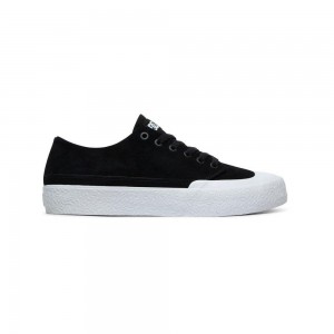 DC Shoes T-Funk Skateskor Herr Svarta Vita | QMYS-39725