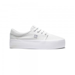 DC Shoes Trase Skateskor Dam Grå | RDQP-18567