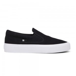 DC Shoes Trase Skateskor Dam Svarta | OWXZ-28961