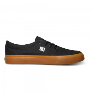 DC Shoes Trase Skateskor Herr Svarta Bruna | EQOK-39725