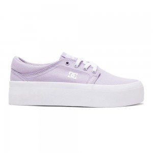 DC Shoes Trase TX Skateskor Dam Lila | FEUV-41809