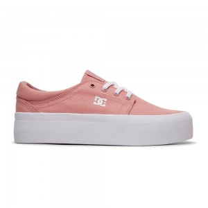 DC Shoes Trase TX Skateskor Dam Rosa | LHXZ-23470