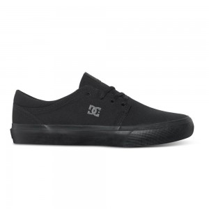 DC Shoes Trase TX Skateskor Herr Svarta | OLGQ-94675