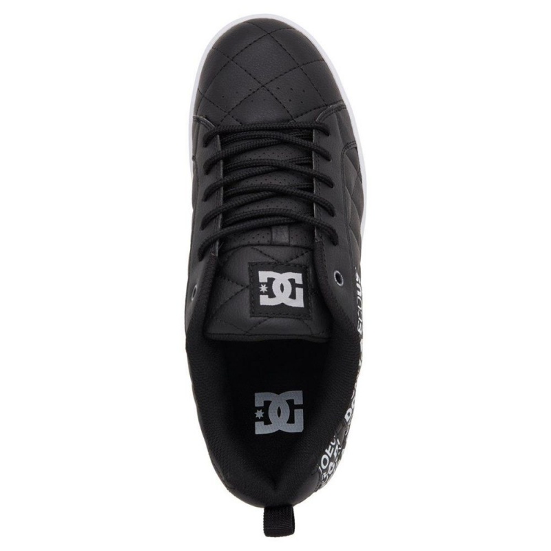 DC Shoes Alliance Skateskor Herr Svarta Vita | LIMD-09157