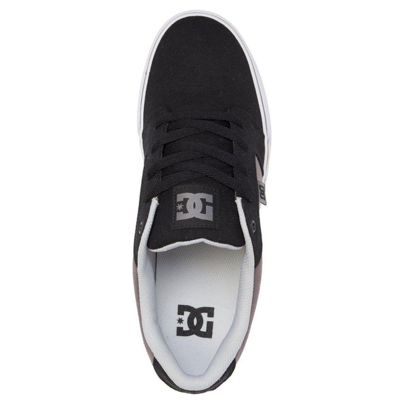 DC Shoes Anvil Skateskor Herr Svarta Grå | FUKR-39182