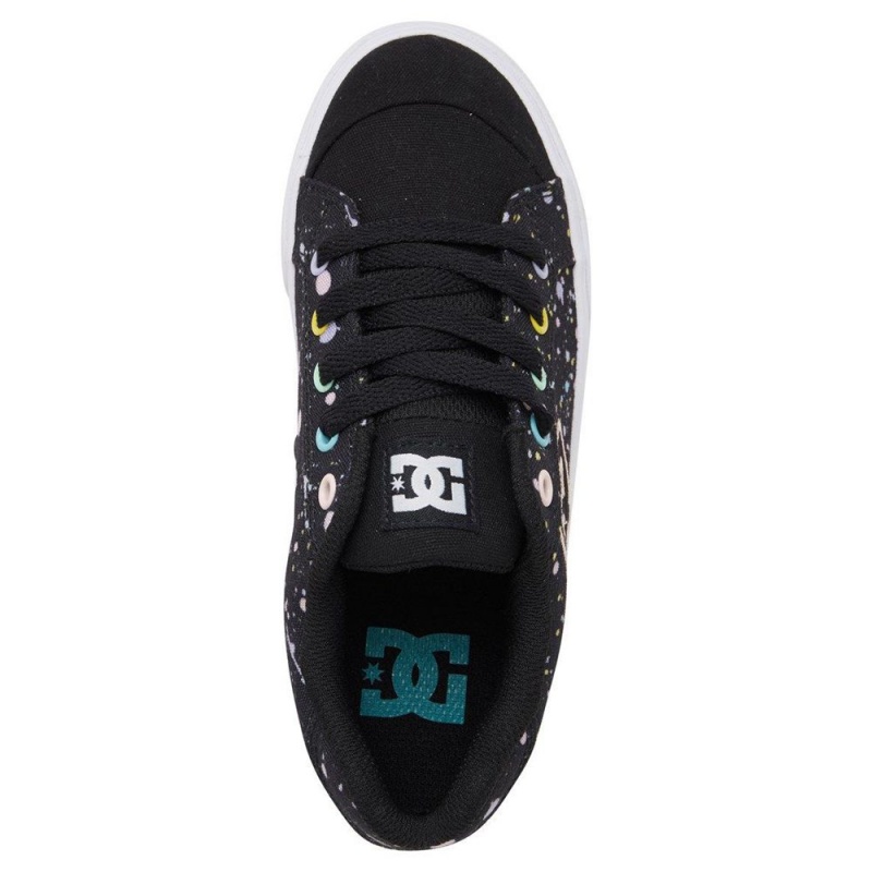 DC Shoes Chelsea Skateskor Barn Svarta Olika Färger | UITX-97165