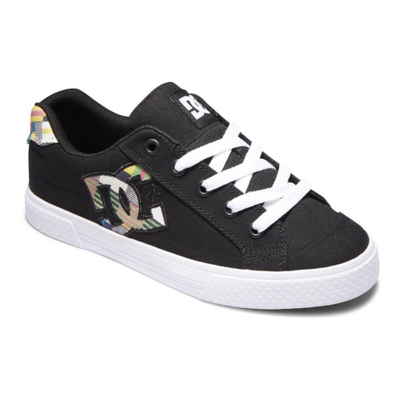 DC Shoes Chelsea Skateskor Dam Svarta Olika Färger | NWFS-63192