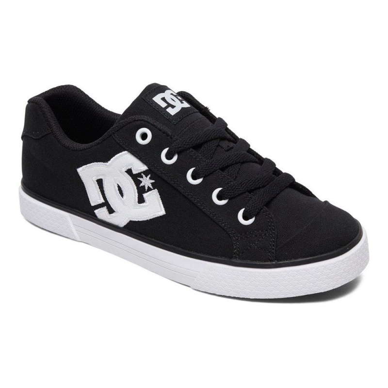 DC Shoes Chelsea Skateskor Dam Svarta Vita | OZWN-96578