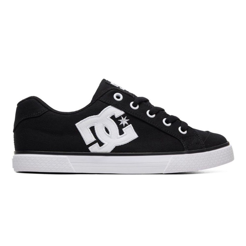 DC Shoes Chelsea Skateskor Dam Svarta Vita | OZWN-96578