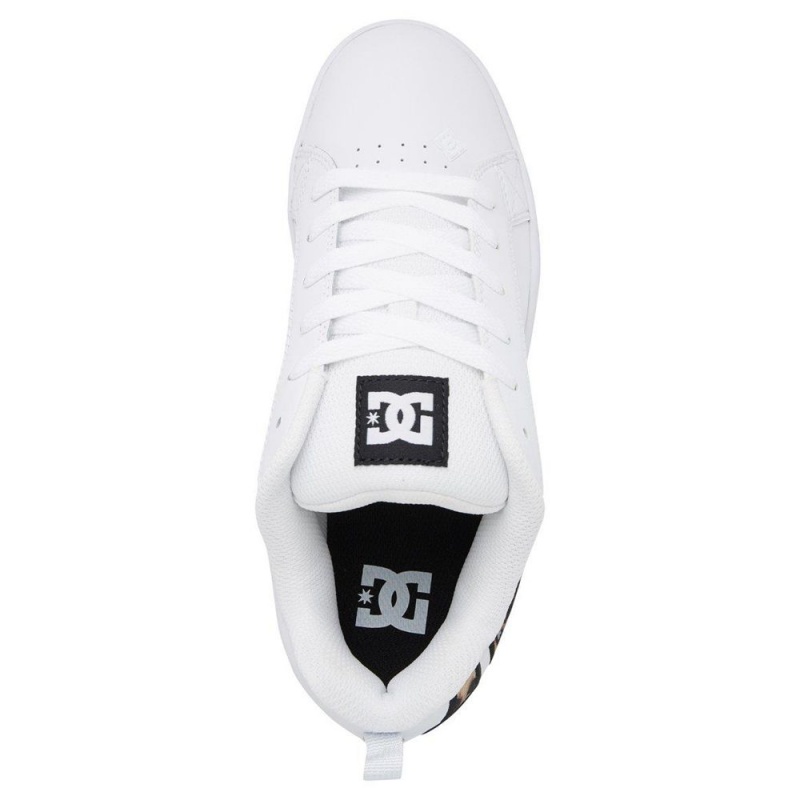 DC Shoes Court Graffik Skateskor Dam Vita Leopard | RULY-72419