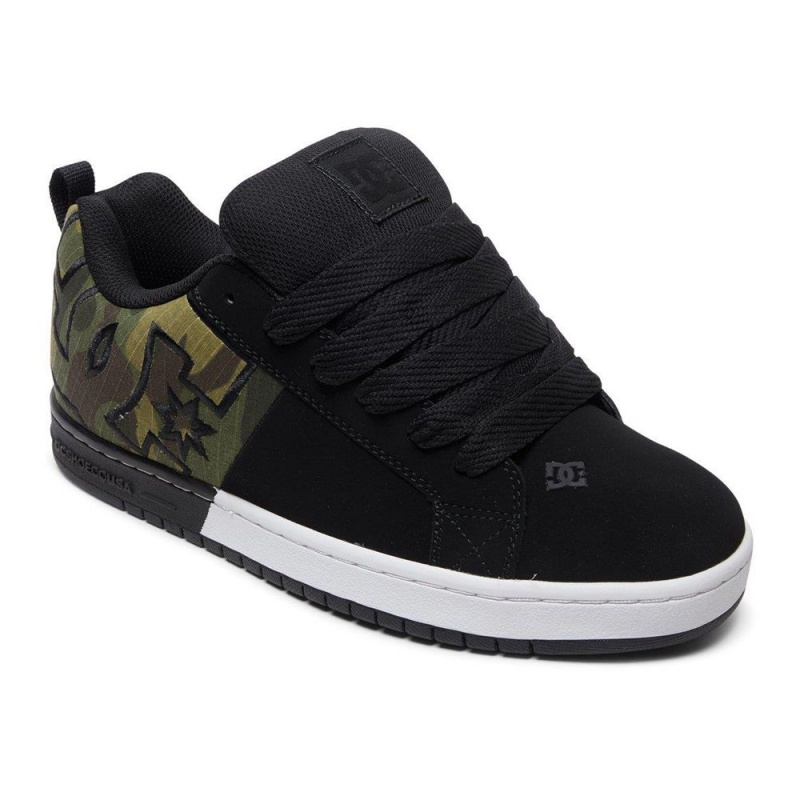 DC Shoes Court Graffik Skateskor Herr Svarta | TLVU-98725