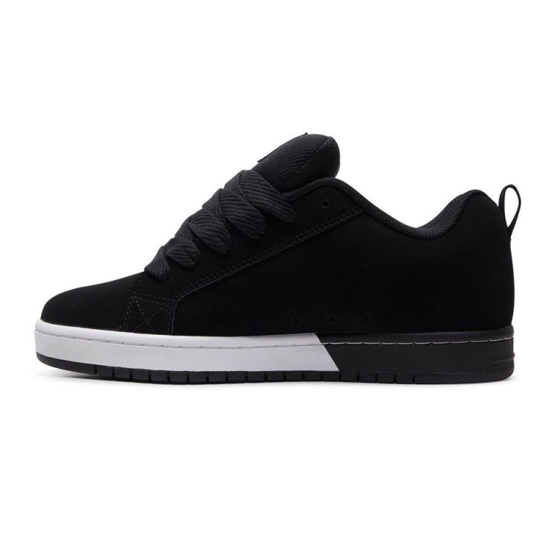 DC Shoes Court Graffik Skateskor Herr Svarta | TLVU-98725