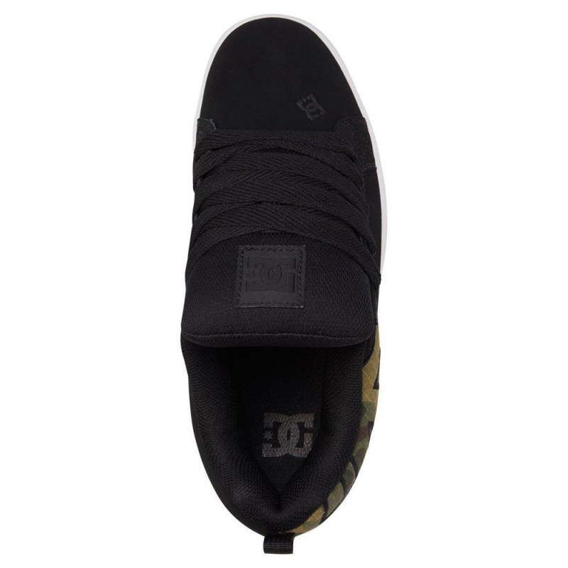 DC Shoes Court Graffik Skateskor Herr Svarta | TLVU-98725