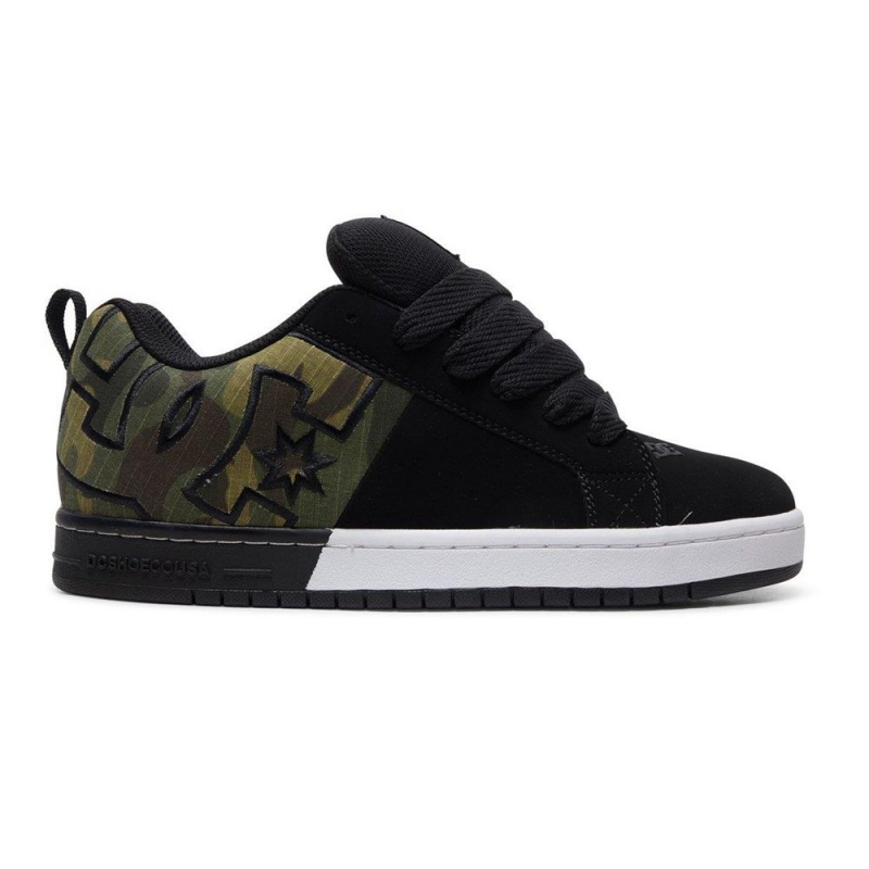 DC Shoes Court Graffik Skateskor Herr Svarta | TLVU-98725