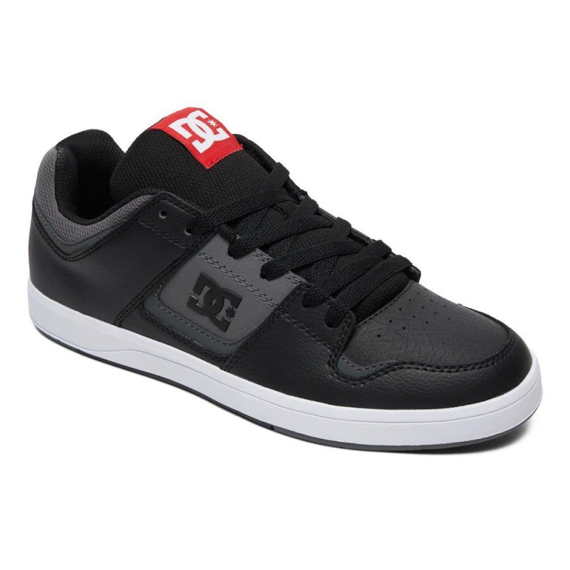 DC Shoes Cure Skateskor Herr Svarta Grå | FDYI-15782