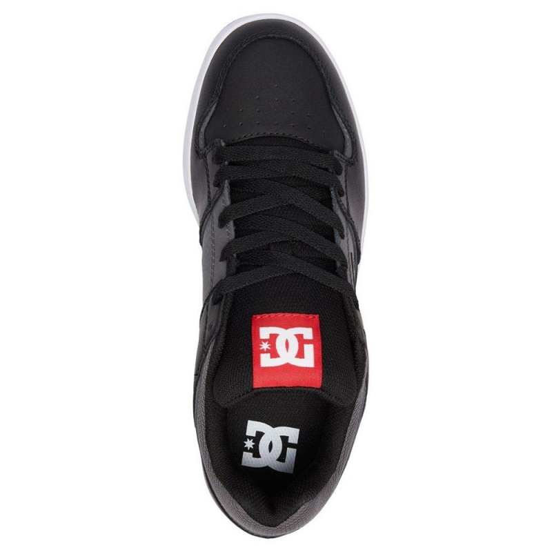 DC Shoes Cure Skateskor Herr Svarta Grå | FDYI-15782