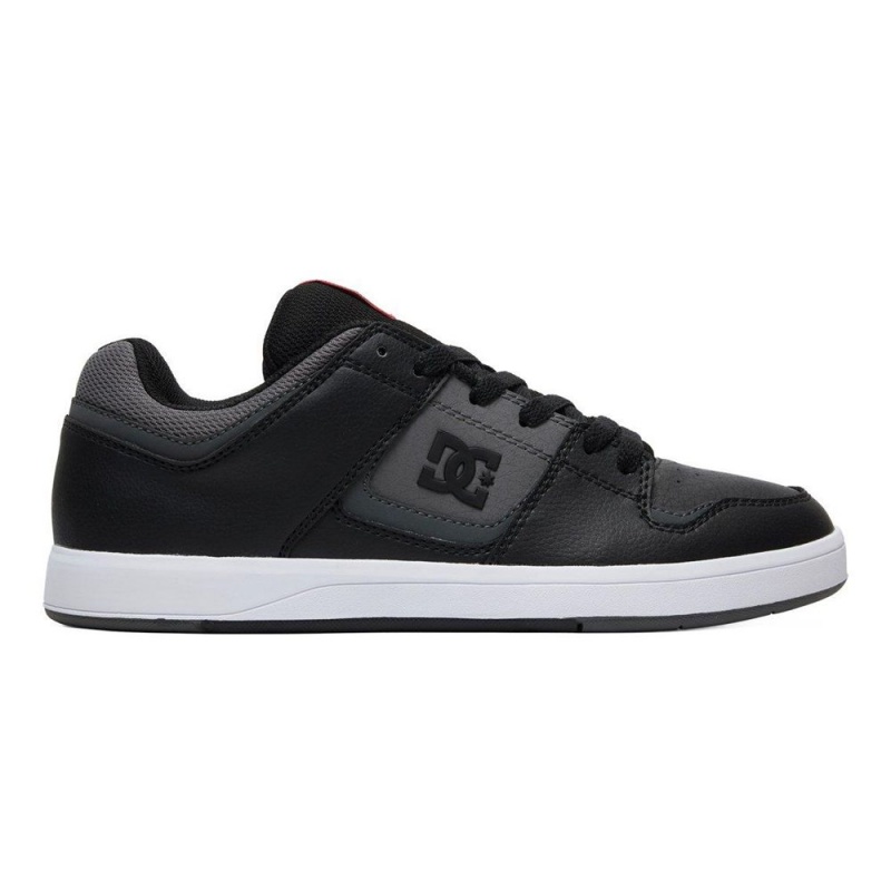 DC Shoes Cure Skateskor Herr Svarta Grå | FDYI-15782