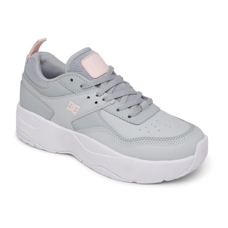 DC Shoes E.Tribeka Träningsskor Dam Grå Rosa | FGRJ-64805