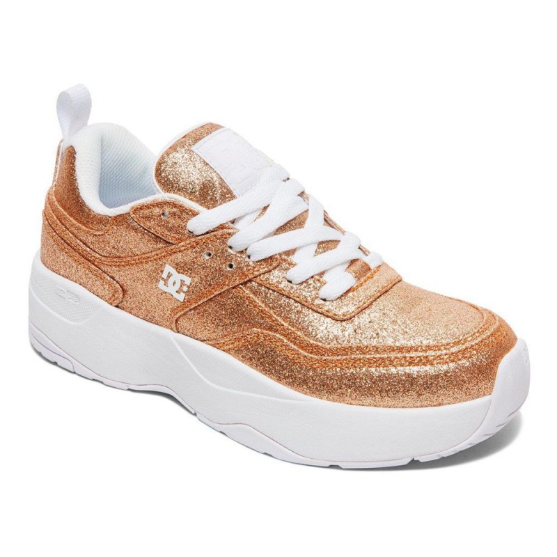 DC Shoes E.Tribeka Träningsskor Dam Guld | NHZL-43057