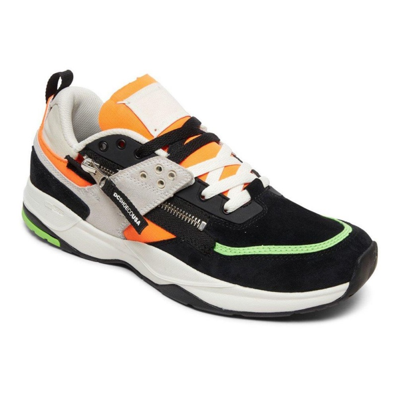 DC Shoes E.Tribeka Träningsskor Herr Svarta Orange | DIFS-69853