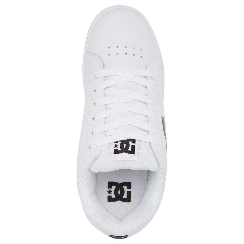 DC Shoes Gaveler Skateskor Herr Vita Svarta | LPZD-98213