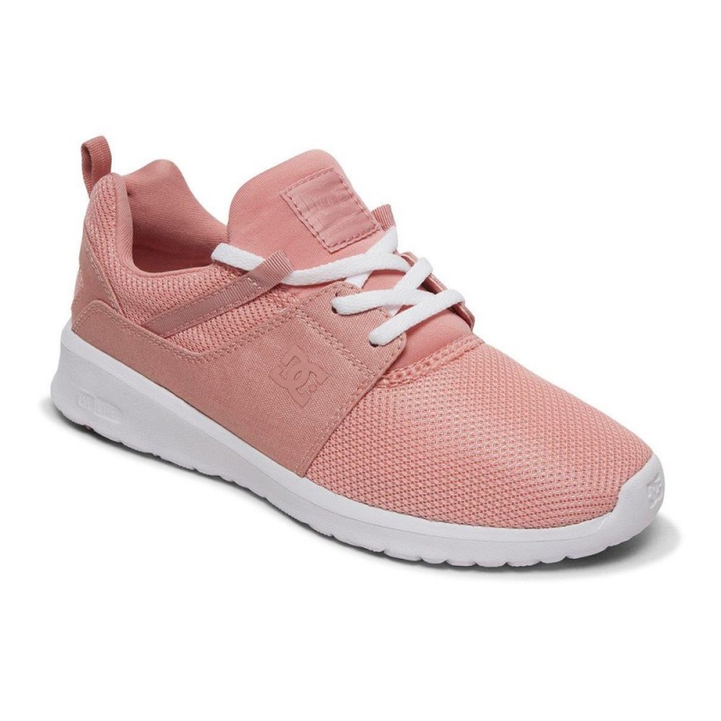 DC Shoes Heathrow Träningsskor Dam Rosa | CHMV-65978