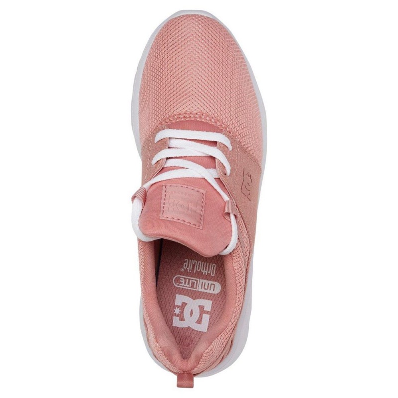 DC Shoes Heathrow Träningsskor Dam Rosa | CHMV-65978