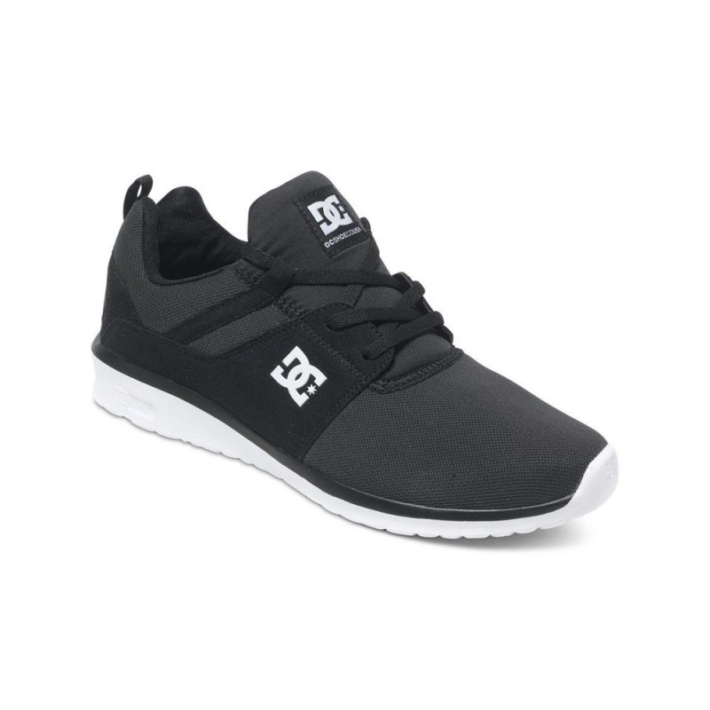 DC Shoes Heathrow Träningsskor Dam Svarta Vita | HQXG-18645