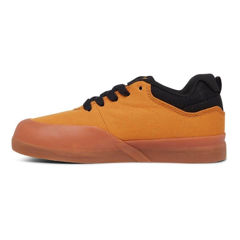 DC Shoes Infinite Skateskor Barn Bruna Svarta | RACS-65398