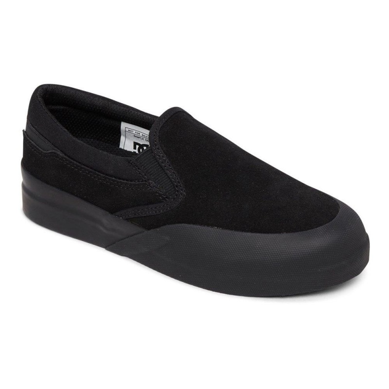 DC Shoes Infinite Skateskor Barn Svarta | YDEX-64798