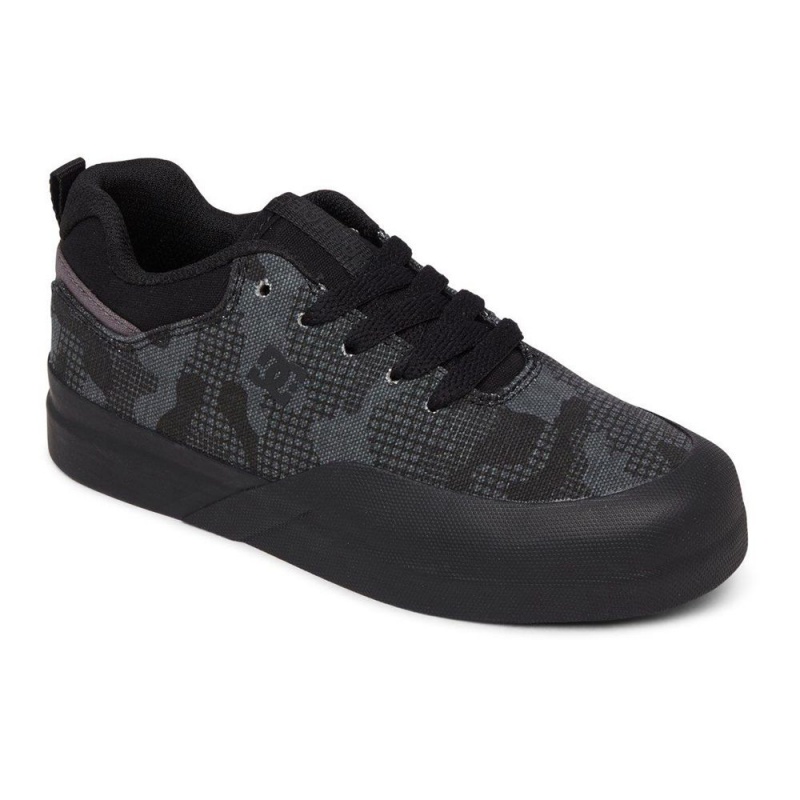 DC Shoes Infinite Skateskor Barn Svarta | DJXN-24593