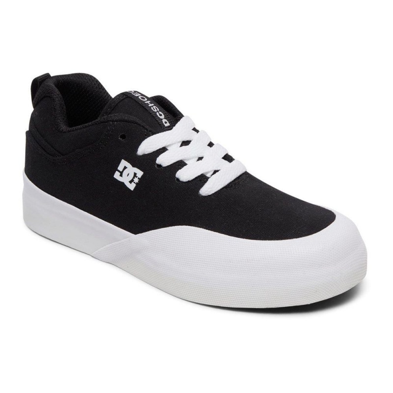 DC Shoes Infinite Skateskor Barn Svarta Vita | CDLW-57902