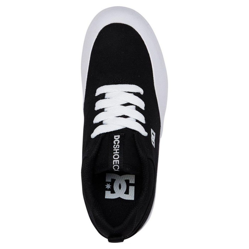 DC Shoes Infinite Skateskor Barn Svarta Vita | CDLW-57902