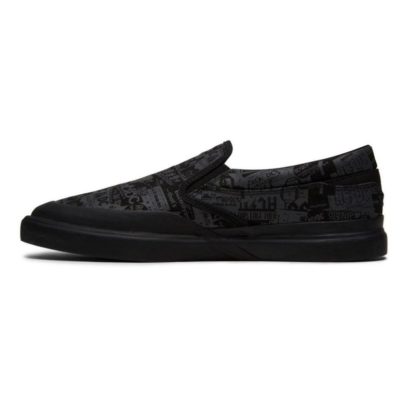 DC Shoes Infinite Skateskor Herr Svarta Grå | KBCN-21789