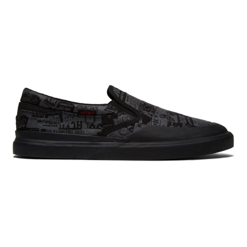 DC Shoes Infinite Skateskor Herr Svarta Grå | KBCN-21789