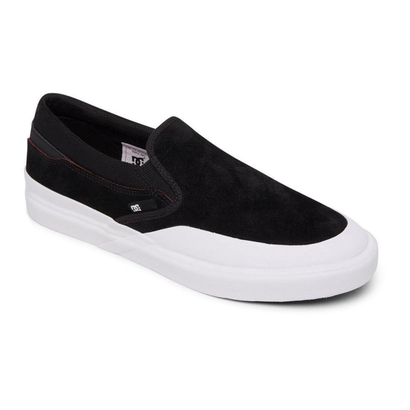 DC Shoes Infinite Skateskor Herr Svarta Vita | ZQXW-27609