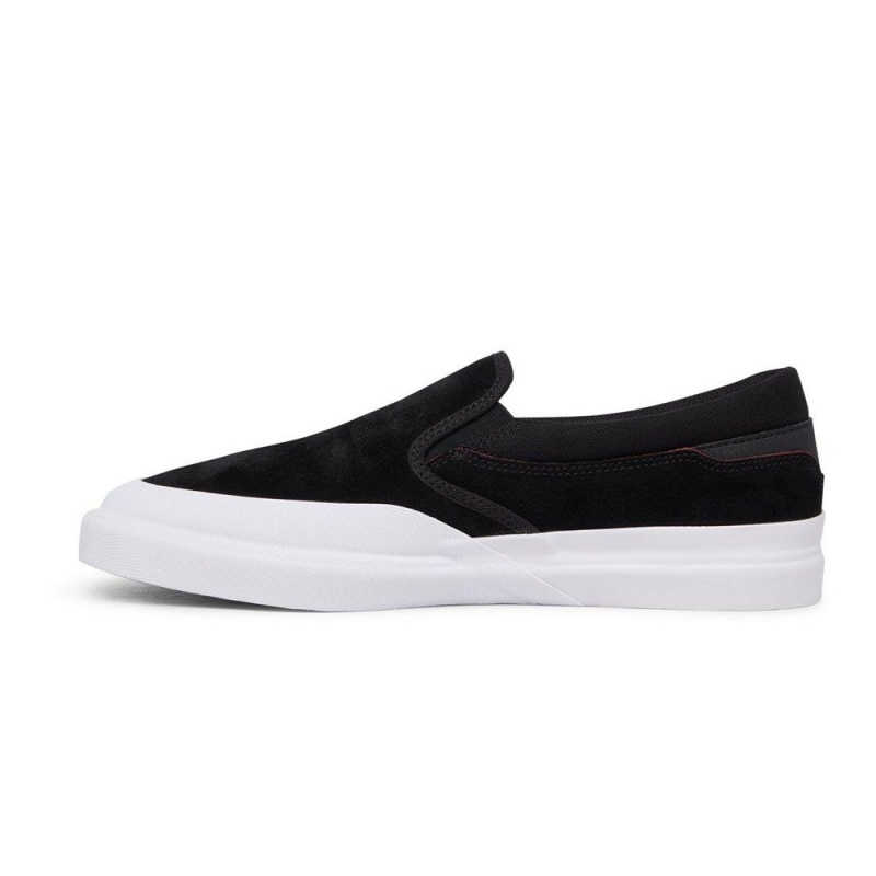 DC Shoes Infinite Skateskor Herr Svarta Vita | ZQXW-27609