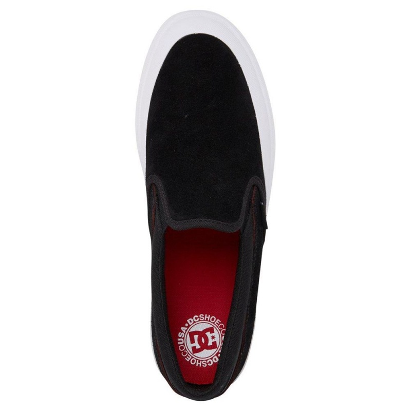 DC Shoes Infinite Skateskor Herr Svarta Vita | ZQXW-27609