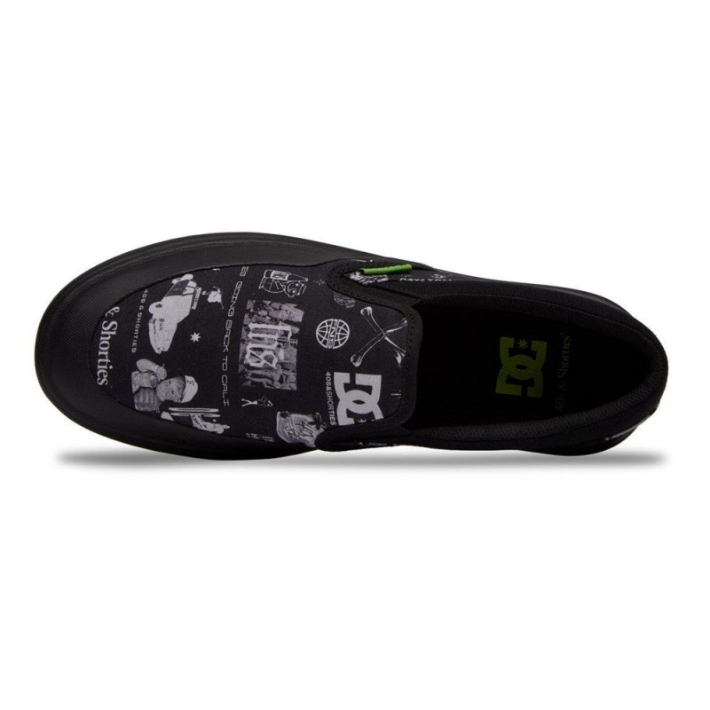 DC Shoes Infinite Skateskor Herr Svarta Grå | UBIH-37916