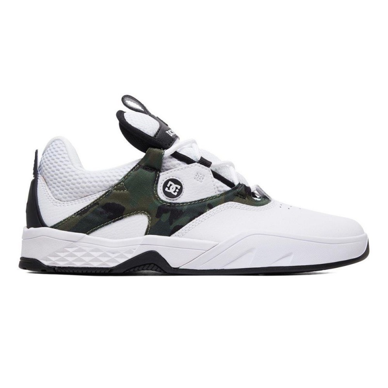 DC Shoes Kalis Träningsskor Herr Vita Svarta | GHSB-57423