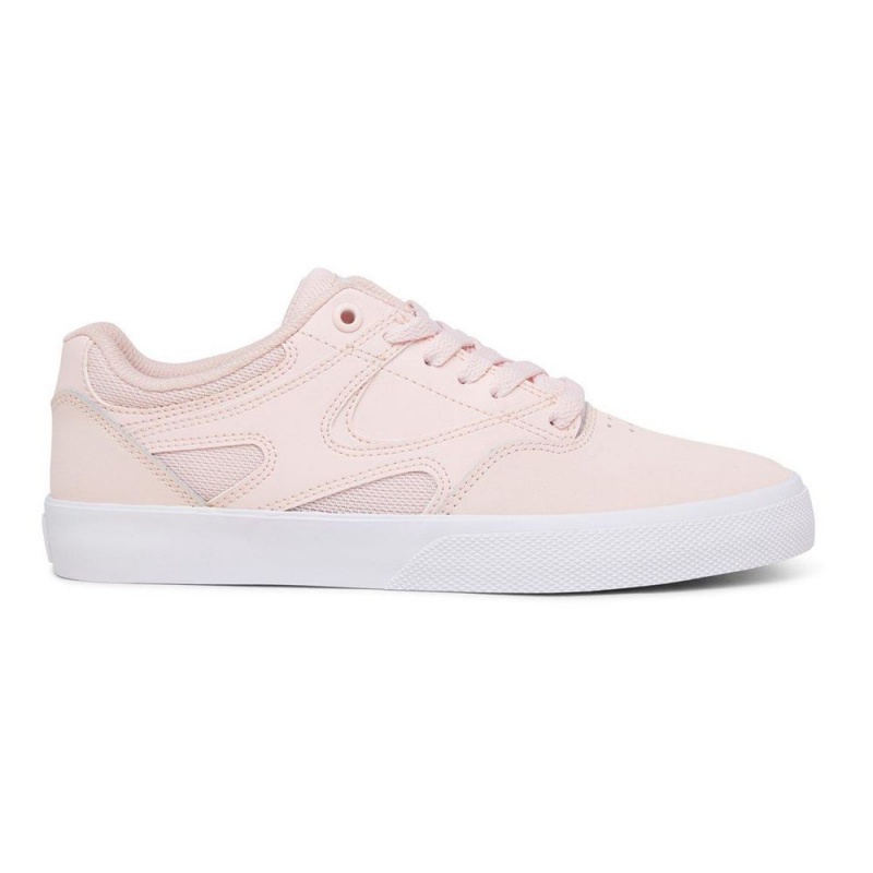 DC Shoes Kalis Vulc Skateskor Dam Rosa | KZCO-47061