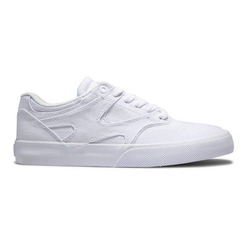 DC Shoes Kalis Vulc Skateskor Dam Vita | CIDY-60172