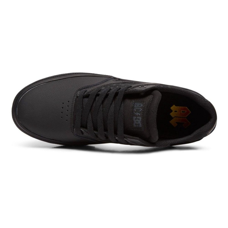 DC Shoes Kalis Vulc Skateskor Herr Svarta Grå | MAVY-49352