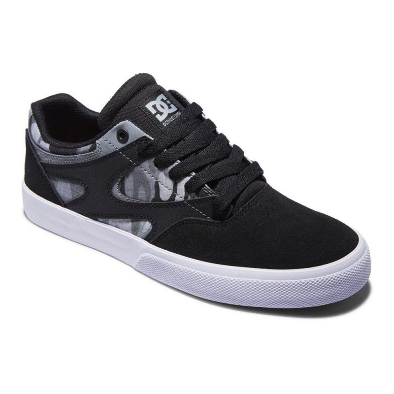 DC Shoes Kalis Vulc Skateskor Herr Svarta | SHOK-50782